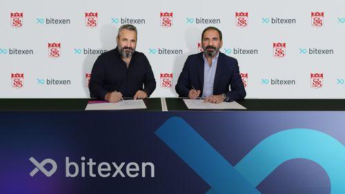 Sivasspor’un forma göğüs sponsoru Bitexen -thumbnail-image